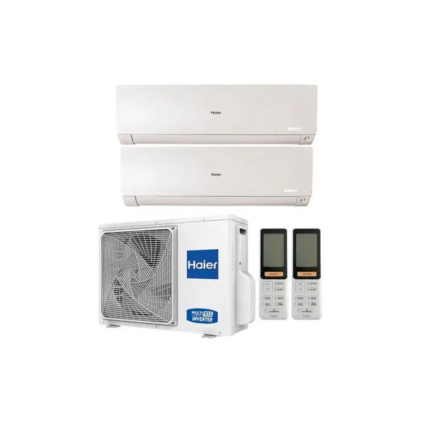 condizionatore haier flexis plus dual split 7000+9000 btu inverter r32 2u40s2sm1fa a++ wifi