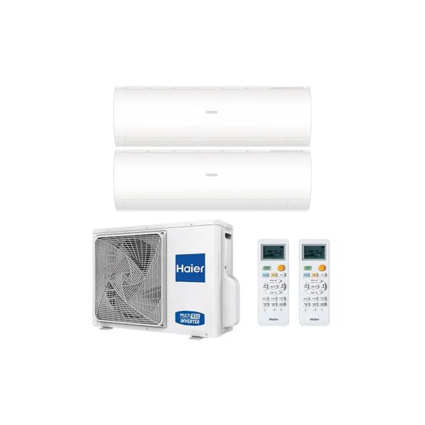 condizionatore haier pearl dual split 9000+9000 btu inverter r32 2u40s2sm1fa a++ wifi