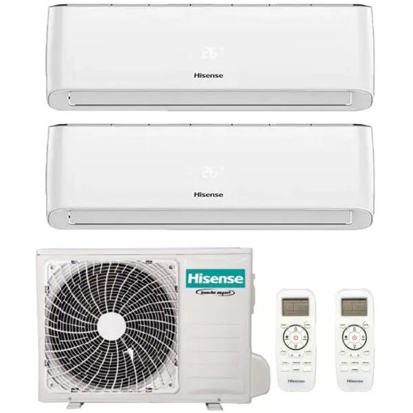 condizionatore hisense energy pro dual split 9000+12000 btu inverter r32 2amw42u4rra a++ wifi