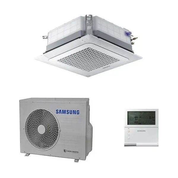 condizionatore samsung cassetta a 4 vie mini windfree monosplit 24000 btu inverter ac071rnndkg a++ r32