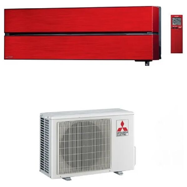 climatizzatore/condizionatore mitsubishi electric monosplit parete kirigamine style red 12000 btu msz-ln35vgr