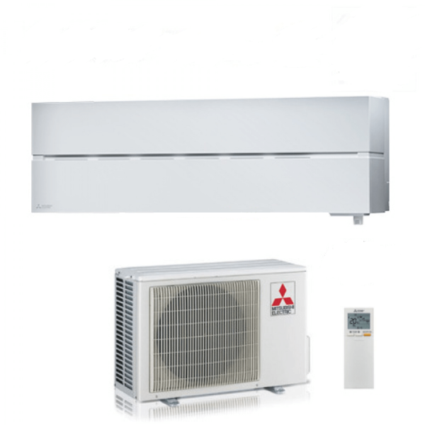 climatizzatore/condizionatore mitsubishi electric monosplit parete kirigamine style white  12000 btu msz-ln35vgw