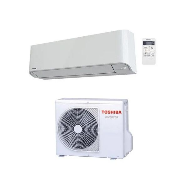 climatizzatore/condizionatore toshiba monosplit parete mirai gas r32 inverter 9000 btu ras-10bkvg-e/ras-10bavg-e