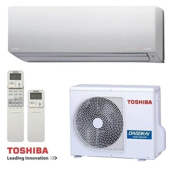 climatizzatore/condizionatore toshiba monosplit parete super daisekai 8 inverter 9000 btu ras-10g2kvp-e / ras-10g2avp-e