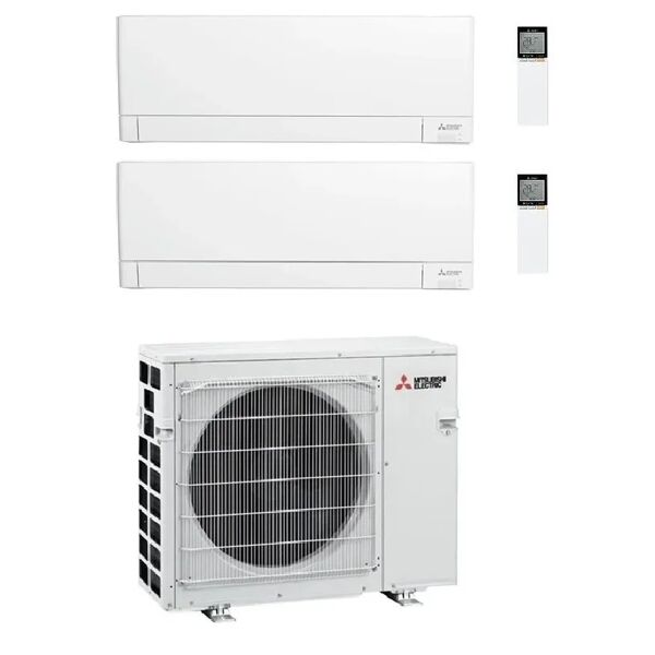 climatizzatore condizionatore mitsubishi electric dual split mxz-2f53vf msz-ay25vgkp msz-ay25vgkp 9+9