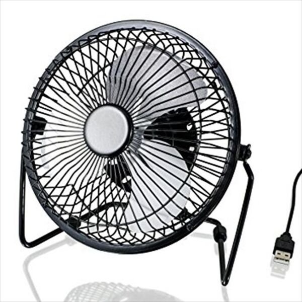 xtreme mini ventilatore usb vintage-nero