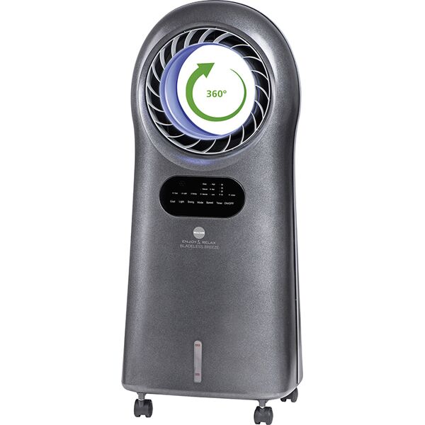 macom 989 raffrescatore d'aria portatile evaporativo senza tubo potenza 110 watt con telecomando e timer - 989
