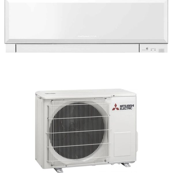 mitsubishi msz-ef25vgk + muz-ef25vg-k climatizzatore 9000 btu inverter monosplit condizionatore con pompa di calore classe a+++/a++ r32 wifi bianco (unità interna + unità esterna) - msz-ef25vgk + muz-ef25vg-k kirigamine zen