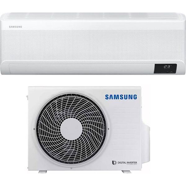 samsung ar24txeaawkneu+ar24txeaawkxeu climatizzatore 24000 btu /h inverter monosplit condizionatore con pompa di calore classe a++/a+ wifi gas r32 wifi (unità interna + unità esterna) - f-ar24avt serie winfree avant