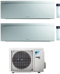 Daikin Condizionatore Dualsplit Serie Emura 12000+12000 Btu Codice Prod: Ftxj35aw+ftxj35aw+2mxm40a9