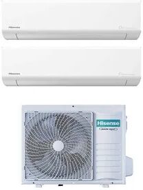 Hisense Condizionatore Dualsplit Serie Energy Ultra 12000+12000 Btu Codice Prod: Ke35xr01g Ke35xr01g 2amw52u4rx