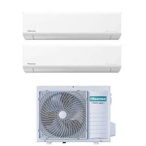 Hisense Condizionatore Dualsplit Serie Energy Ultra 7000+7000 Btu Codice Prod: Ke20mr01g  Ke20mr01g 2amw42u4r