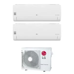 LG Condizionatore Dualsplit Libero Smart 9000+12000 Btu Wifi Codice Prod: S09(12)Et.Nsjs Mu3r21.U23