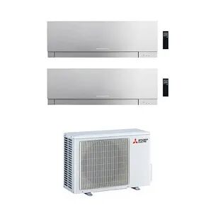 Mitsubishi Condizionatore Dualsplit Serie Kirigamine Zen 9000+12000 Btu Codice Prod: Msz-Ef25(35)Vgks Mxz-2f42vf3