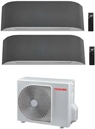 Toshiba Condizionatore Dualsplit Serie Haori 13000+16000 Btu Codice Prod: Ras-B13(16)N4kvrg-E 2m18u2avg-