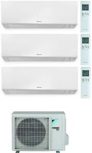 Daikin Condizionatore Trialsplit Serie Perfera Ftxm25a+ Ftxm25a + Ftxm25a +3mxm52a9 9000 9000 9000 Btu Codice Prod: Ftxm25a(3) 3mxm52a9