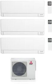 Mitsubishi Condizionatore Trialsplit Inverter 9000 +9000+9000 Btu Wi-Fi Plus Codice Prod: Msz-Ay25vgkp(3) Mxz-3f54vf4