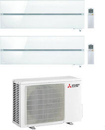 Mitsubishi Kirigamine Style Dualsplit 9000 9000 Btu Codice Prod: Msz-Ln25vg2v (X2) Mxz-2f53vf3