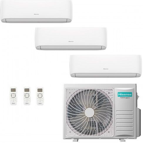 Hisense Climatizzatore Trial Split Hi Comfort 7+9+12 Btu 3AMW72U4RJC CF20YR04G CF25YR04G CF35MR04G R-32 WiFi 2.0+2.5+3.5 kW