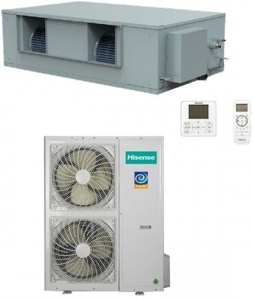 Hisense Mono Split Canalizzato 68000 Btu AUD200UX4RPH8 AUW200U6RZ8-T Turbo Climatizzatore 380 v Trifase R-32 WiFi Opz