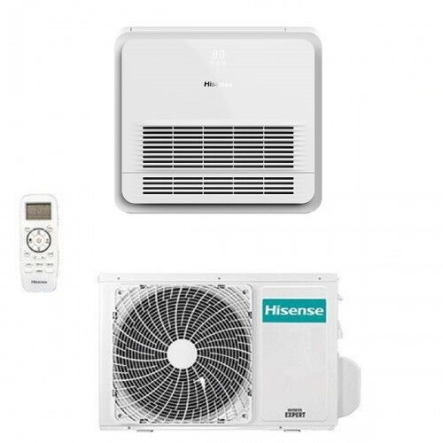 Hisense Mono Split Pavimento 12000 Btu AKT35UR4RK8 AUW35U4RS8 Turbo Climatizzatore Console Monofase 220 v R-32 WiFi Opz