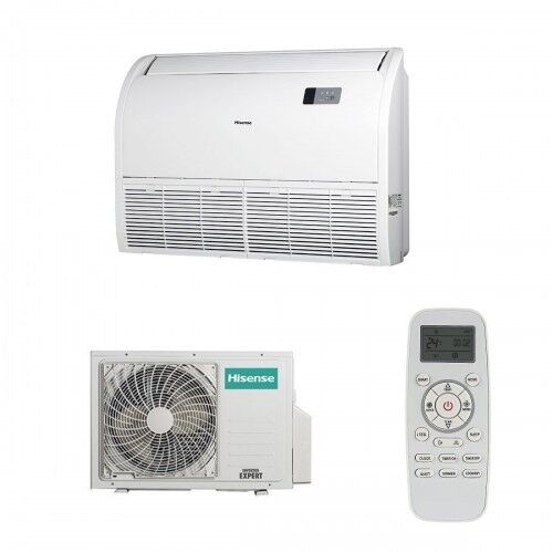 Hisense Mono Split Soffitto 24000 Btu AVT71UR4RB8 AUW71U4RJ7 Super Climatizzatore Pavimento Monofase 220 v R-32 WiFi Opz