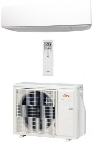 Fujitsu Mono Split 15000 Btu Serie KE WiFi ASYG14KETF AOYG14KETA Condizionatore Parete 4.2 kW R-32 Bianco