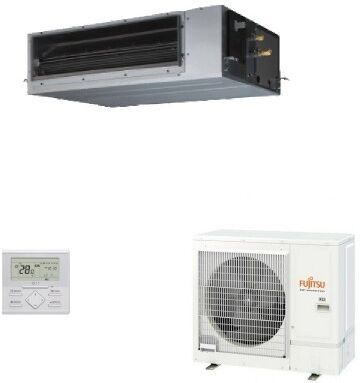 Fujitsu Mono Split Canalizzabile 36000 Btu ARXG36KHTAP AOYG36KRTA Condizionatore KHT media alta prevalenza R-32 Trifase 380v