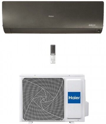 Haier Mono Split 9000 Btu Flexis Plus Nero 2.5 kW AS25S2SF1FA-MB3 1U25S2SM1FA Condizionatore WiFi Inverter R-32