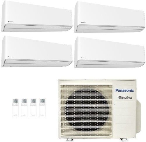 Panasonic Quadri Split 9+9+9+12 CU-4Z68TBE CS-Z25ZKEW CS-Z25ZKEW CS-Z25ZKEW CS-Z35ZKEW Condizionatore 2.5+2.5+2.5+3.5 kW Bianco