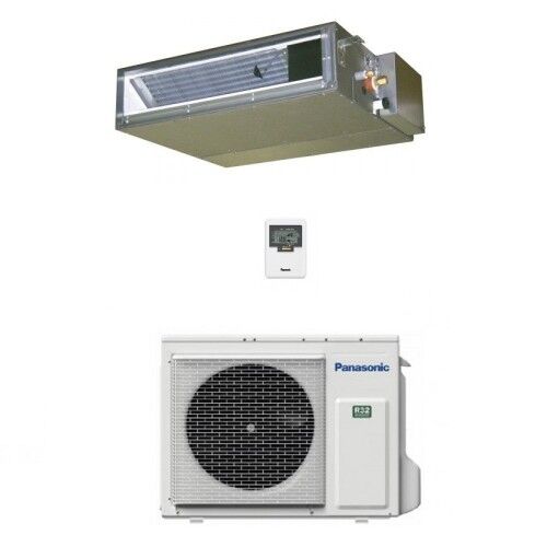 Panasonic Mono Split Canalizzabile 18000 Btu 5.0 kW CS-Z50UD3EAW CU-Z50UBEA Condizionatore Bassa Prevalenza  WiFi Opzionale