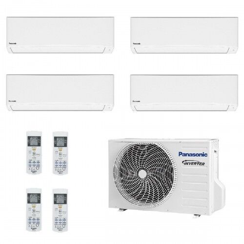 Panasonic Quadri Split 5+5+5+18 CU-4Z68TBE CS-MTZ16ZKE CS-MTZ16ZKE CS-MTZ16ZKE CS-TZ50ZKEW Condizionatore TZ Compatta