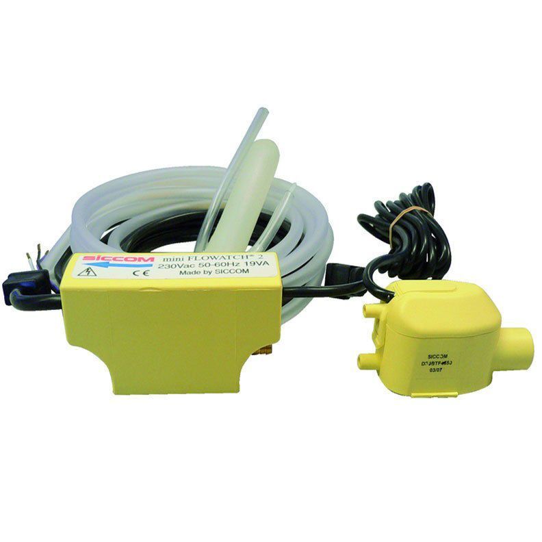 Mini Pompa Scarico Condensa Rilevazione Climatizzatore Condizionatore 10lt/h Flowatch 2 Tecnogas