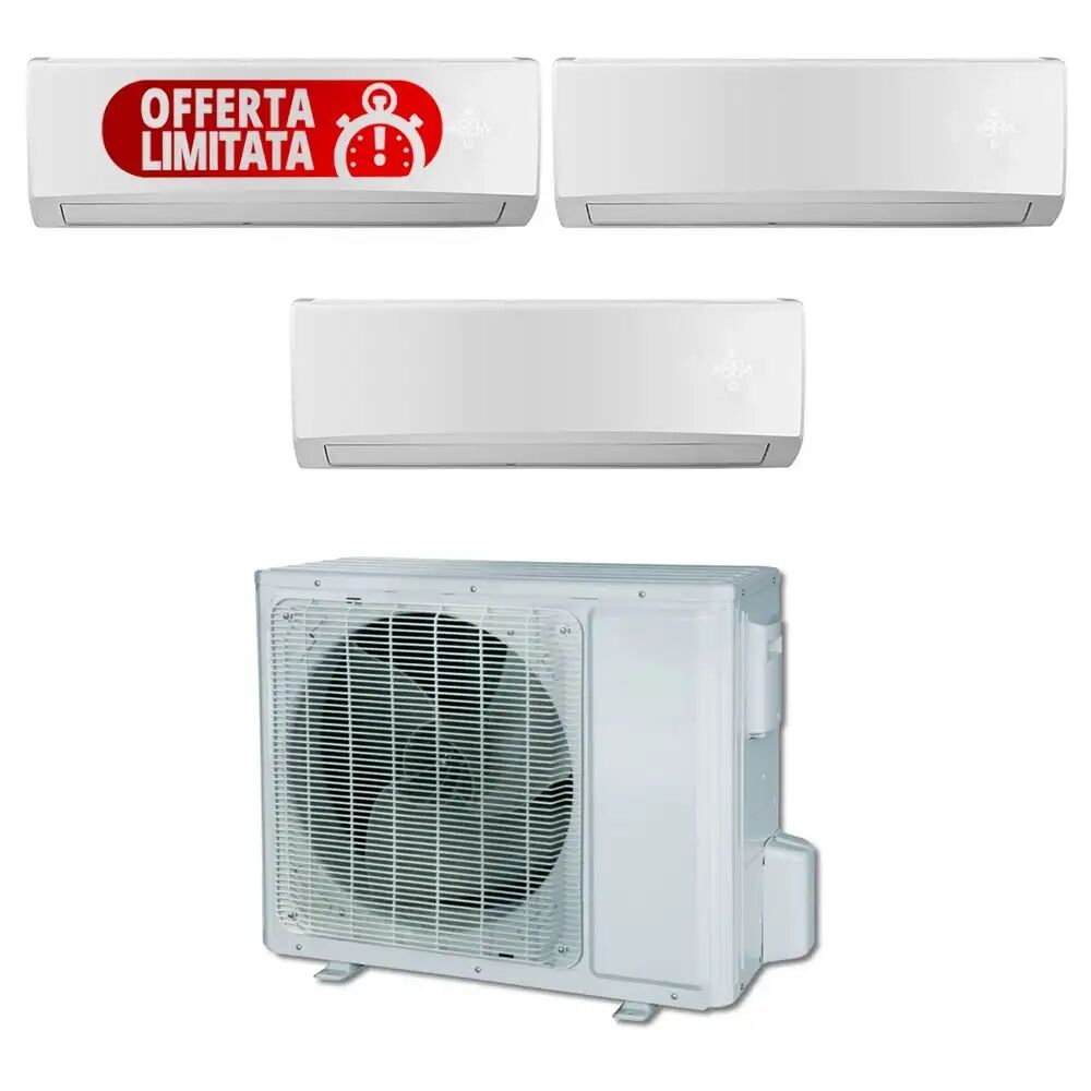 Climatizzatore Trial Split Con Inverter Plus Da 9000+9000+9000 Btu In Classe A++