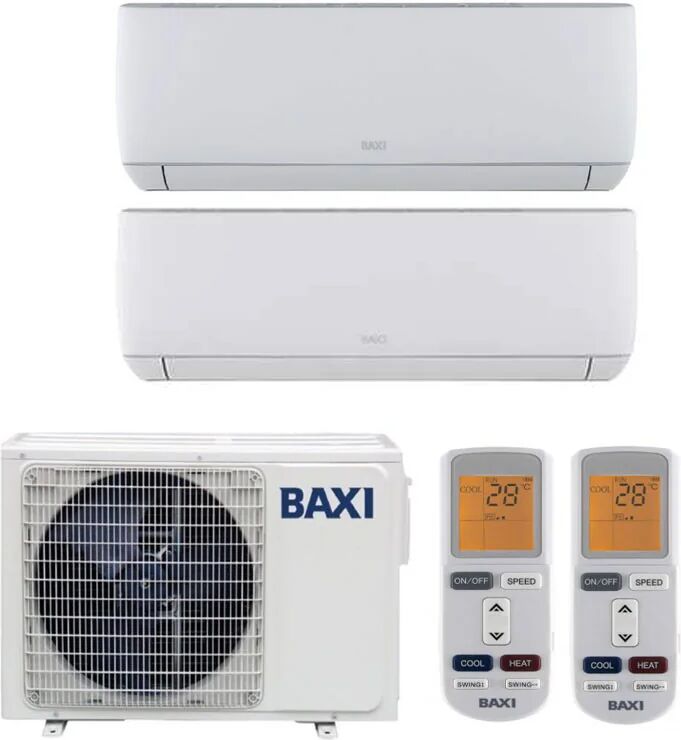 Condizionatore Baxi Astra Dual Split 9000+12000 Btu Inverter R32 Lsgt40-2M A++ (LSGT40-2M 9+12)