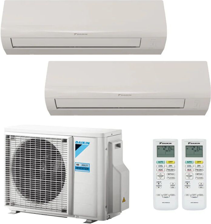 Condizionatore Daikin Sensira Dual Split 9000+12000 Btu Inverter R32 2Mxf50 A++ (2MXF50 9+12)