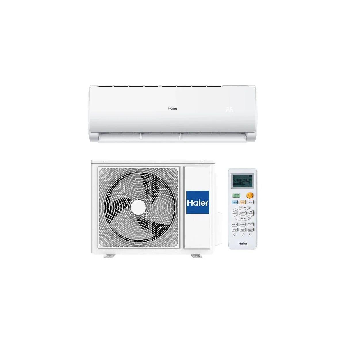 Condizionatore Haier Geos Plus Monosplit 24000 Btu Inverter R32 A++ Wifi (1U68RENFRA+AS68TEMHRA)