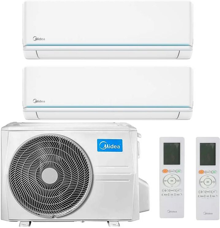 Condizionatore Midea Evolution Dual Split 9000+9000 Btu Inverter R32 M2Oh-14Hfn8-Q A++ Wifi (M2OH-14HFN8-Q 9+9)