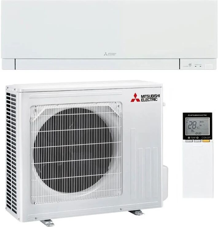 Condizionatore Mitsubishi Kirigamine Zen Bianco Monosplit 18000 Btu Inverter R32 A++ Wifi (MSZ-EF50VGKW + MUZ-EF50VG)