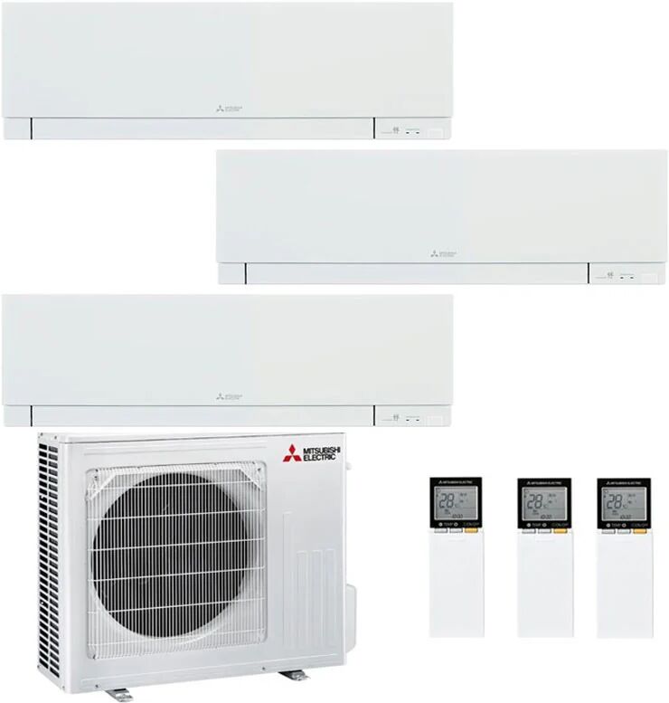 Condizionatore Mitsubishi Kirigamine Zen Trial Split 12000+12000+15000 Btu Inverter R32 Mxz-3F68Vf A++ Wifi (MXZ-3F68VF 12+12+15)