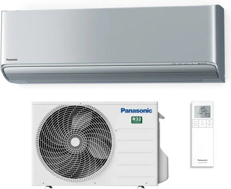 Condizionatore Panasonic Etherea Z Silver Monosplit 18000 Btu Inverter R32 A+++ Wifi (CS-XZ50ZKEW + CU-Z50ZKE)