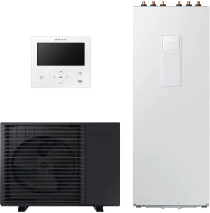 Pompa Di Calore Samsung Ehs R290 Mono Climate Hub Ae160Cxydgk+Ae260Cnwmgg Inverter Trifase (AE160CXYDGK+AE260CNWMGG)