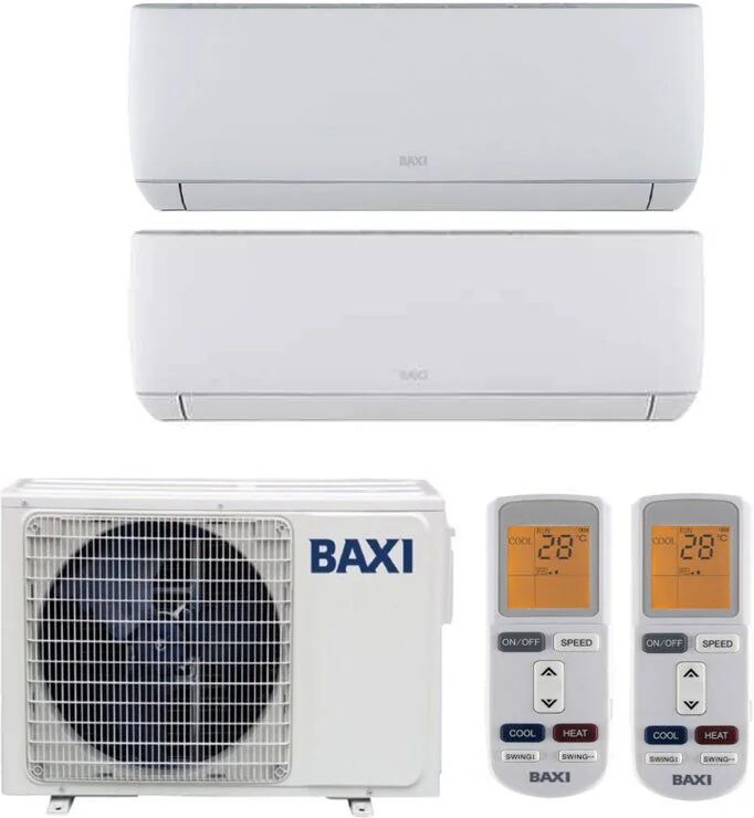 Condizionatore Baxi Astra Dual Split 9000+12000 Btu Inverter R32 Lsgt40-2M A++