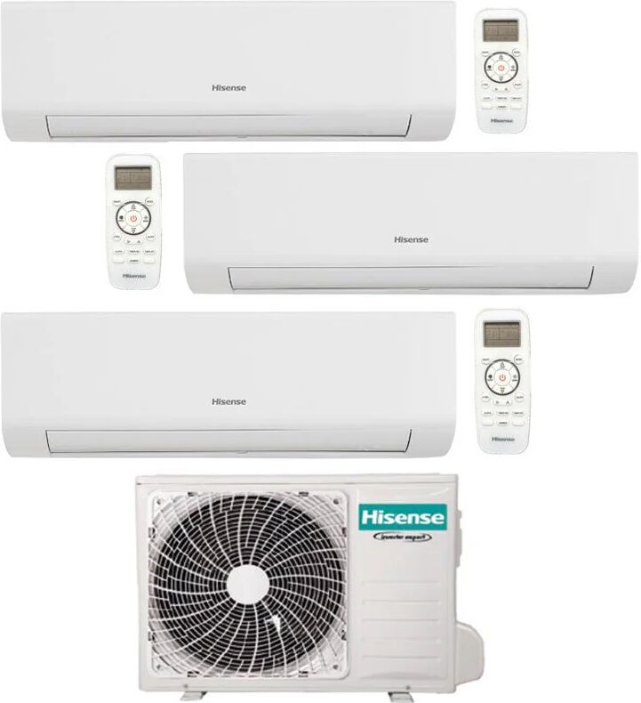 Condizionatore Hisense Energy Ultra Trial Split 9000+9000+9000 Btu Inverter R32 3Amw62U4Rjc A++ Wifi