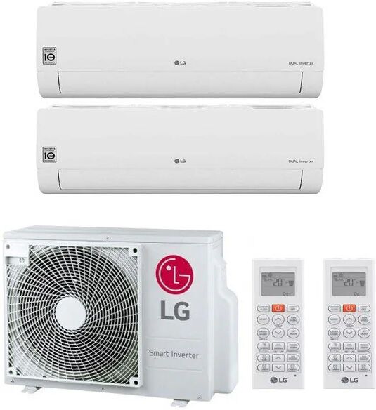 Condizionatore Lg Libero Smart Dual Split 12000+12000 Btu Inverter R32 Mu2R17 A++ Wifi