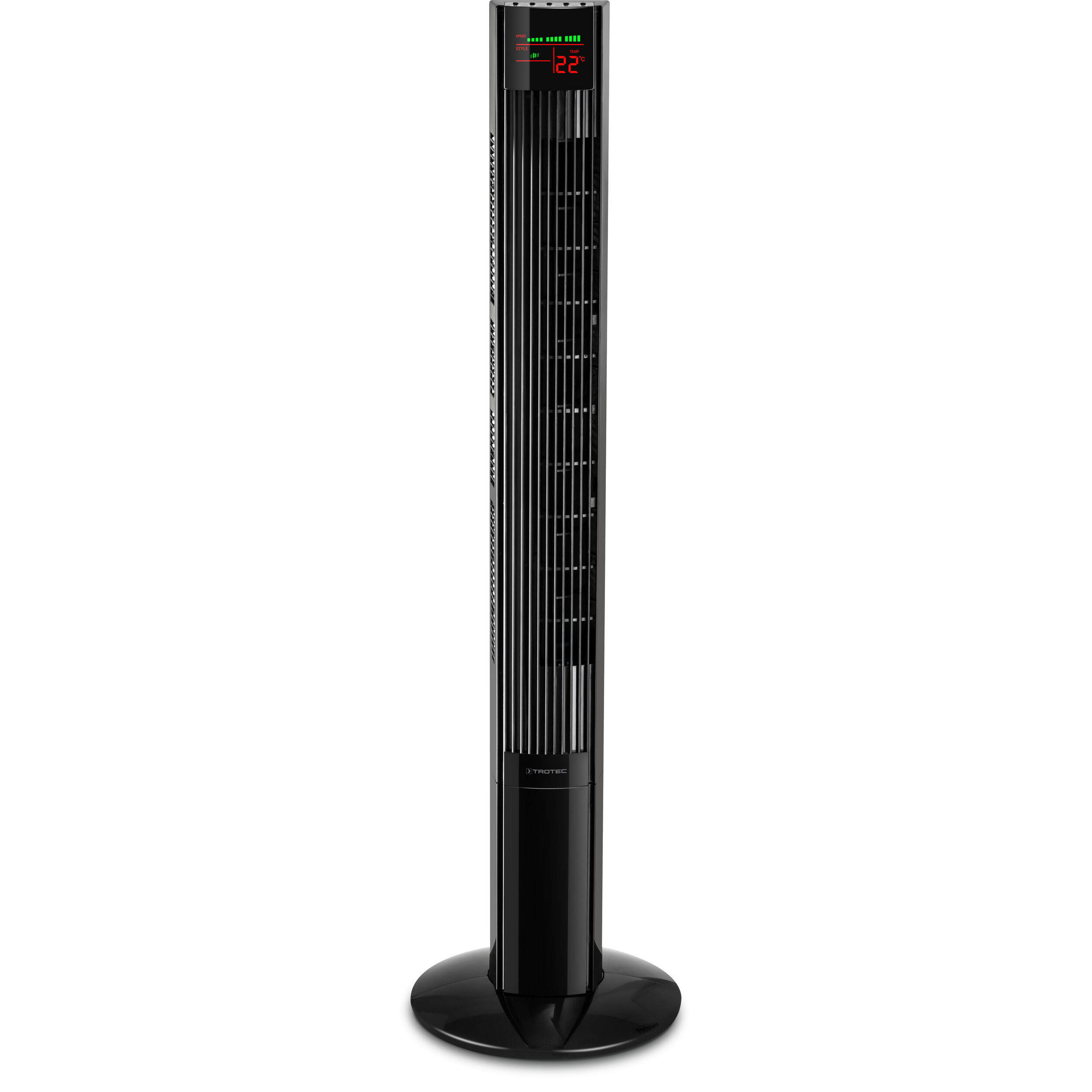 Trotec Ventilatore a torre TVE 32 T, con telecomando / oscillazione a 60° / 45 W