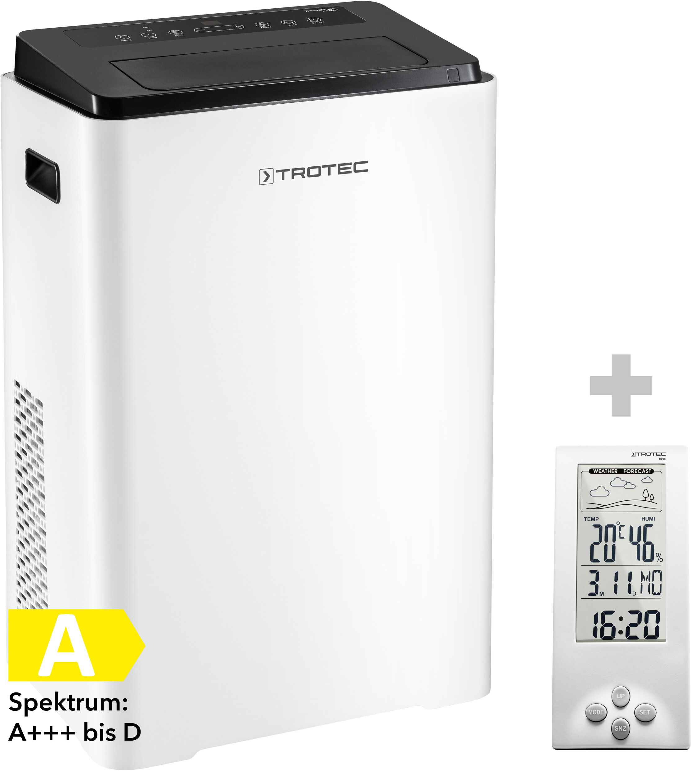 Trotec Climatizzatore locale PAC 3900 X + Termoigrometro BZ06