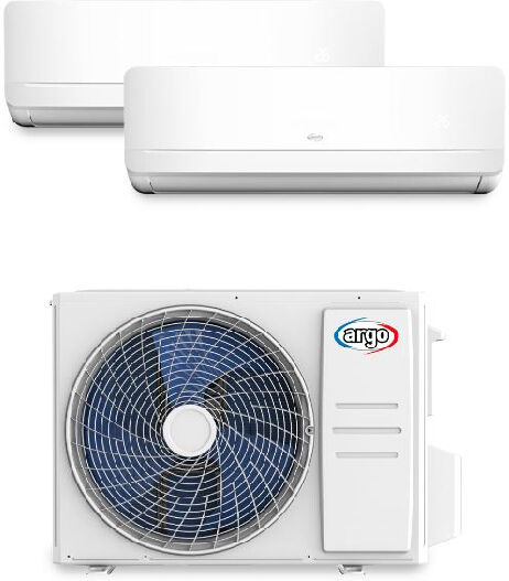 Argo Hicomfortdual14 Condizionatore Dual 9000+12000 Btu 2.6+3.5kw Dc Inverter  A++/a+ R32 Hi-comfort