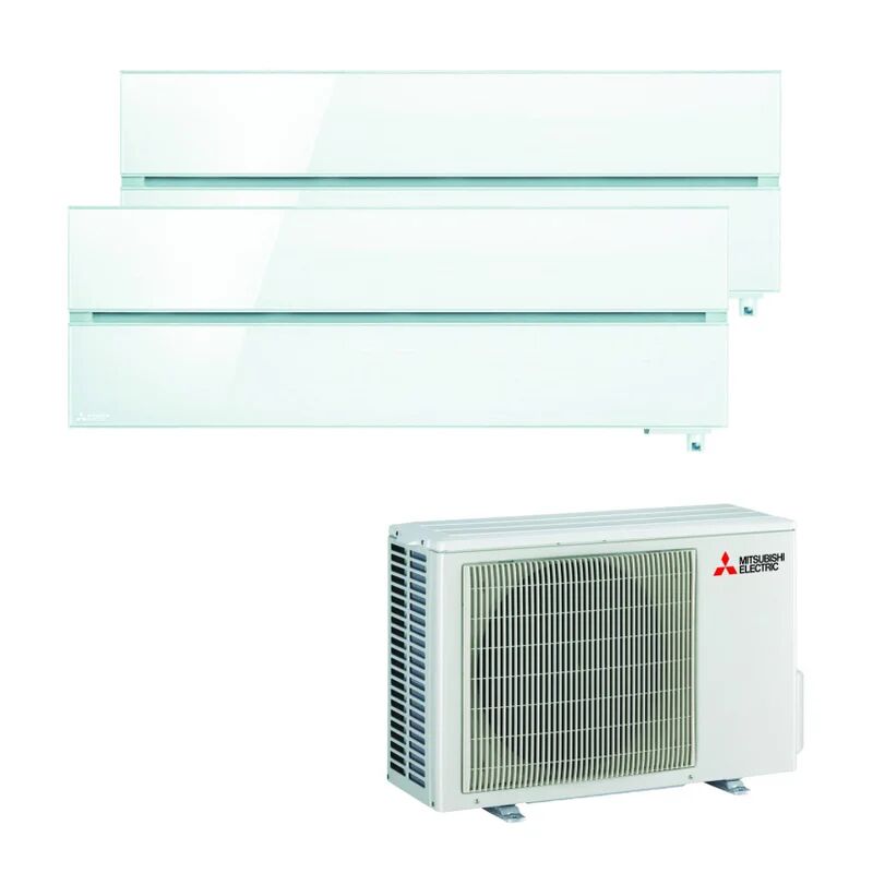 mitsubishi condizionatore a muro multisplit  ln 9 + 9 btu classe a+++