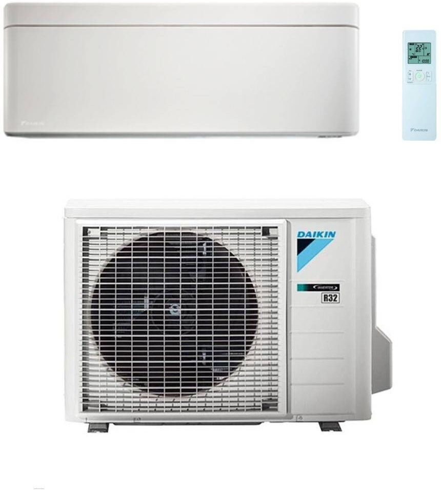 Daikin Climatizzatore Monosplit Bluevolution Stylish FTXA-AW / RXT-A Bianco R-32 Wi-Fi Classe A+++ 9000 btu